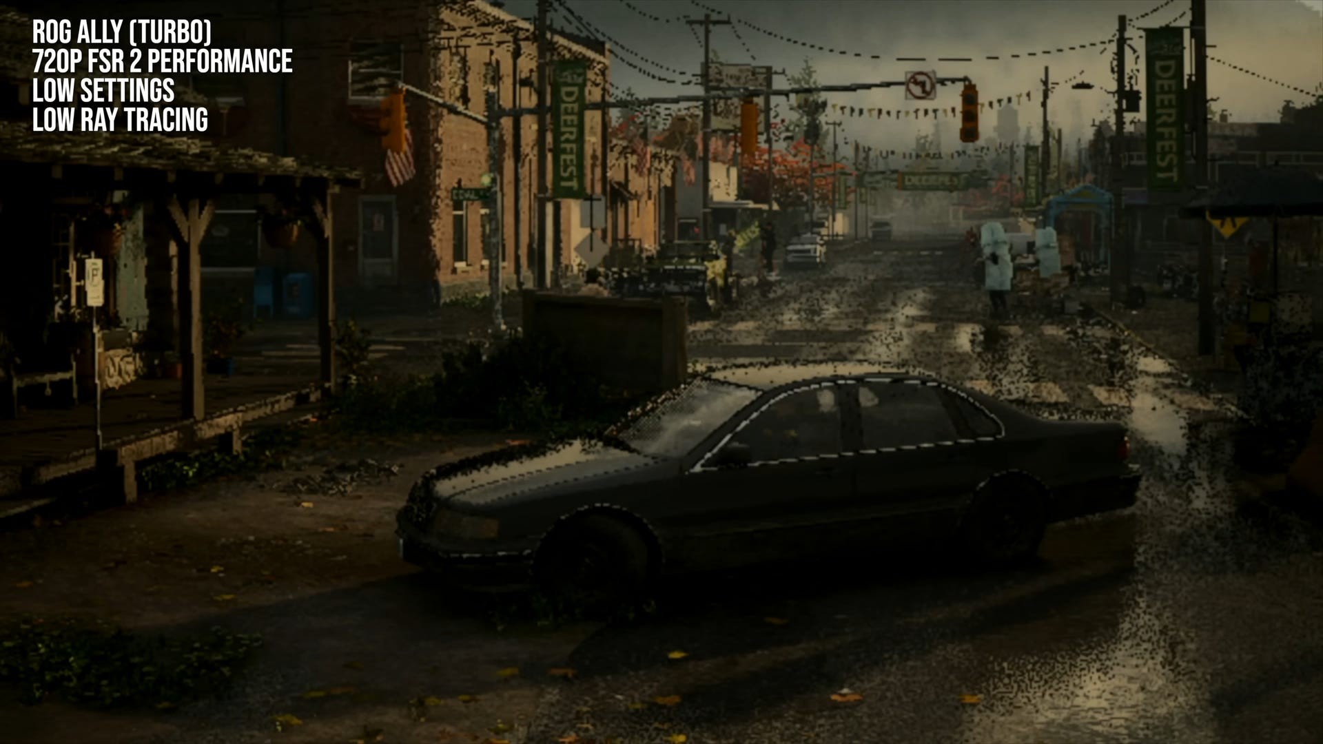 Alan Wake 2 gặp vấn đề hiển thị FSR 2 và hiệu năng thấp trên ROG Ally khi bật RT