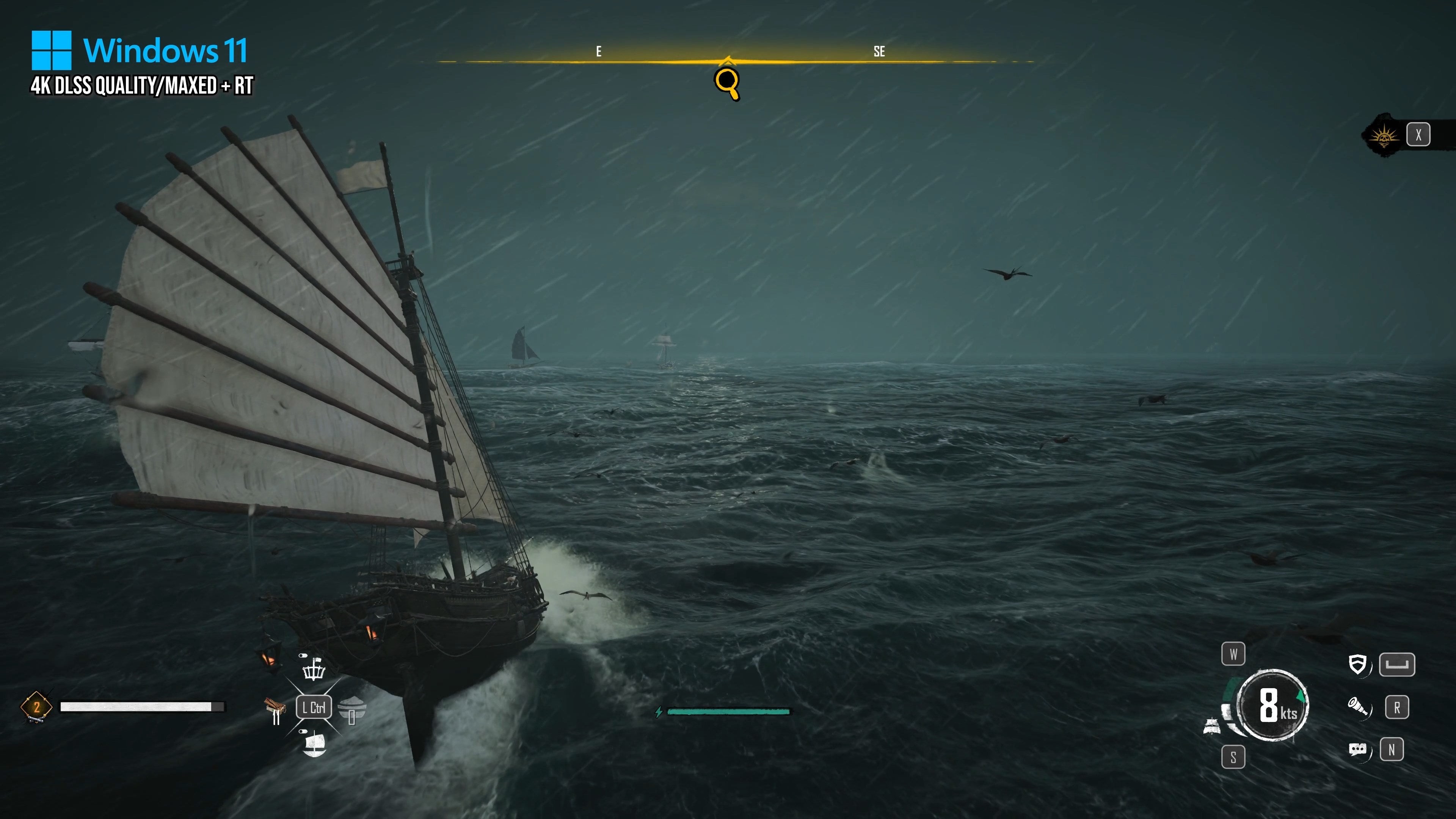 Hiệu ứng nước và sóng biển ấn tượng trong Skull and Bones