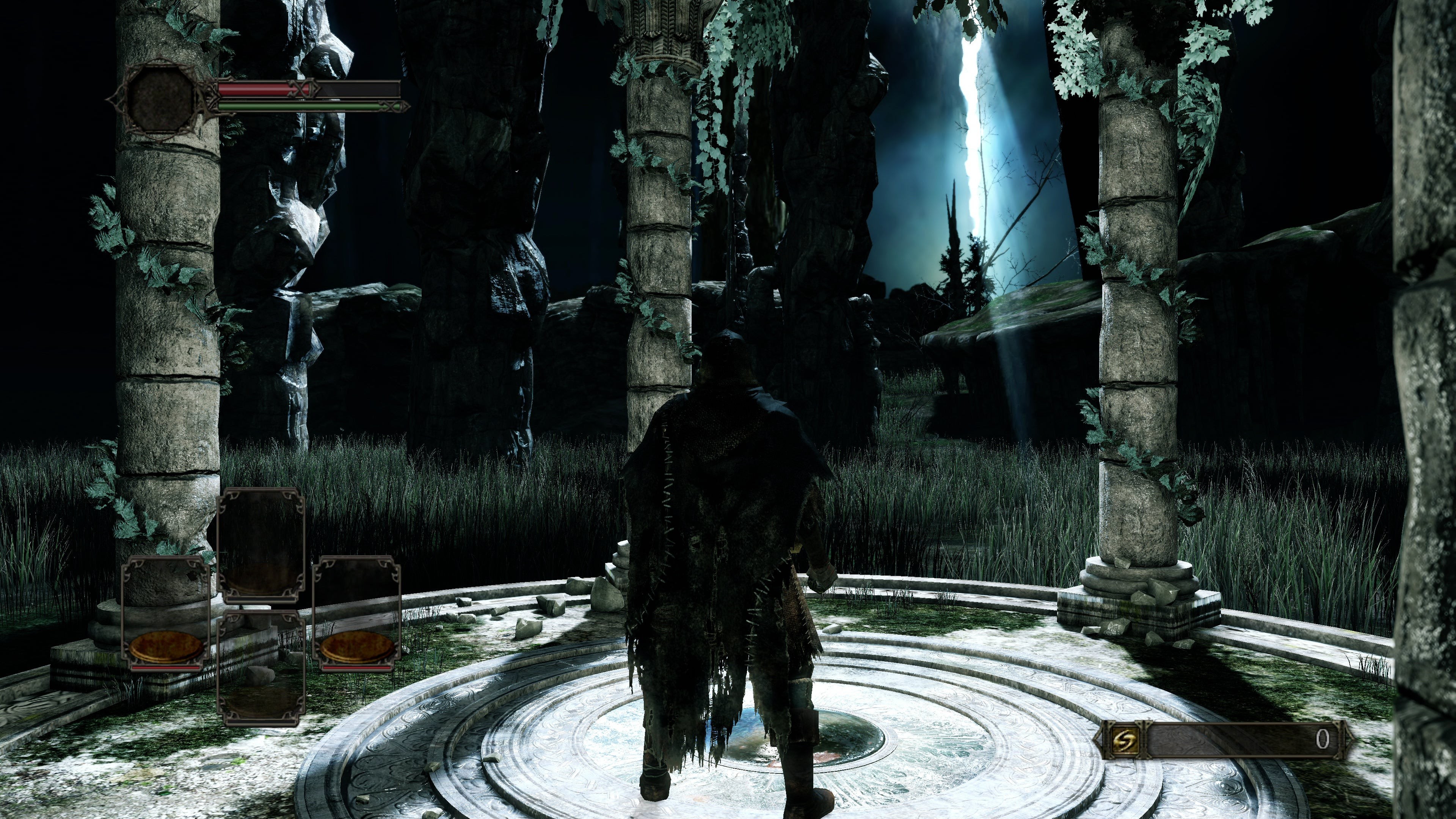 Khung cảnh đầu game Dark Souls 2 trở nên ấn tượng hơn với mod Lighting Engine