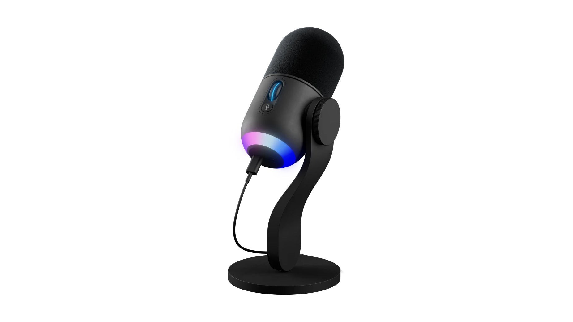 Micro dynamic Logitech Yeti GX nhỏ gọn với đèn RGB
