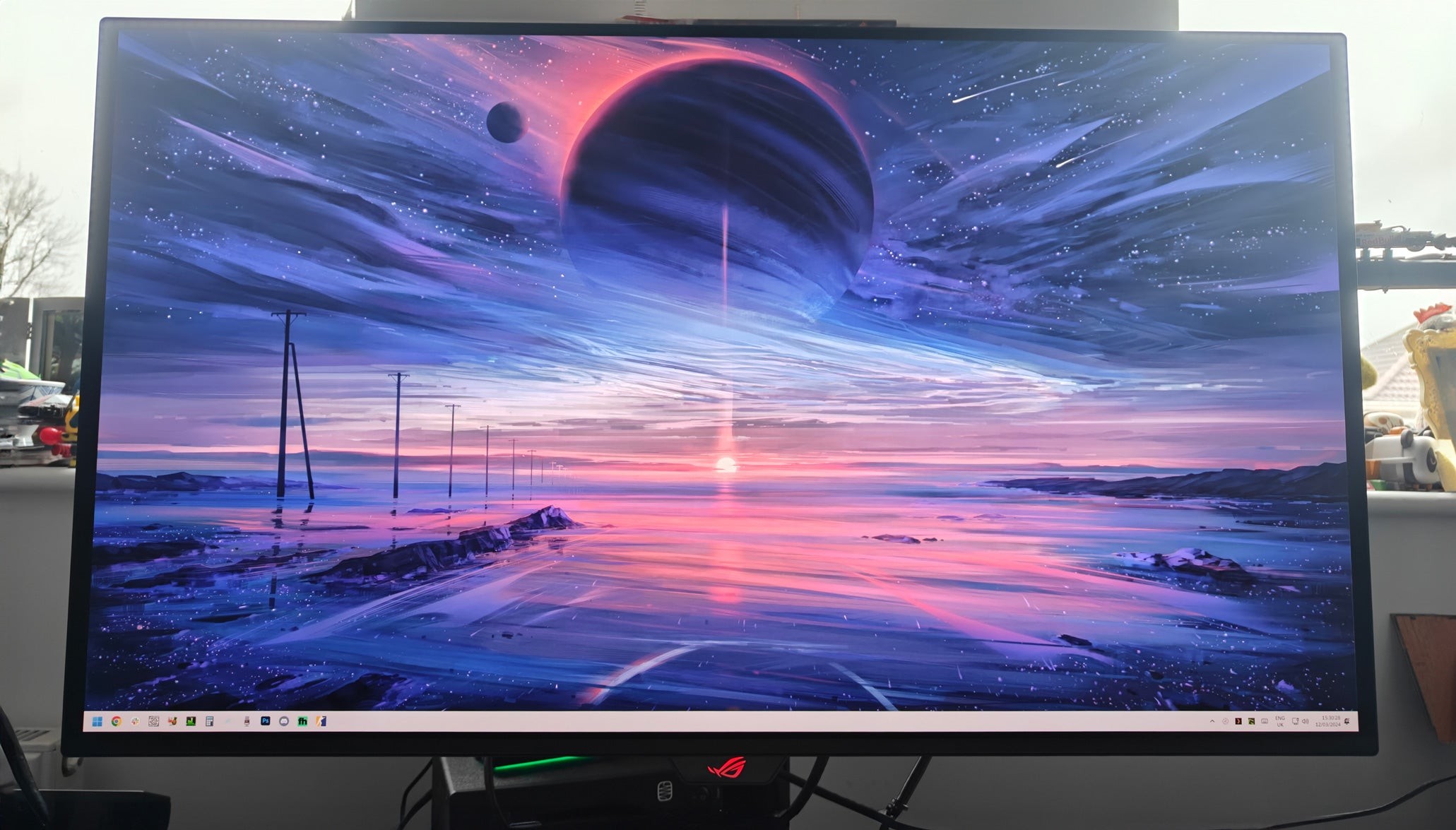 Trải nghiệm hình ảnh sống động trên màn hình Asus ROG Swift PG32UCDM 32 inch