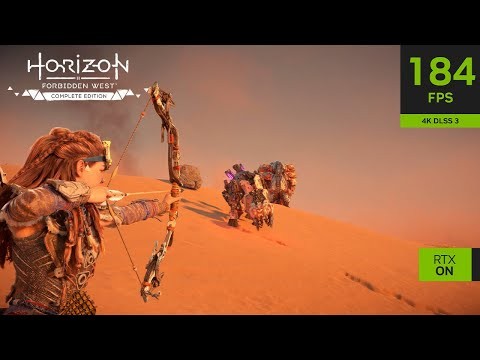 Trailer so sánh NVIDIA DLSS 3 4K trong Horizon Forbidden West™ Complete Edition