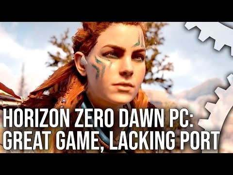 Video đánh giá bản port PC đáng thất vọng của Horizon Zero Dawn