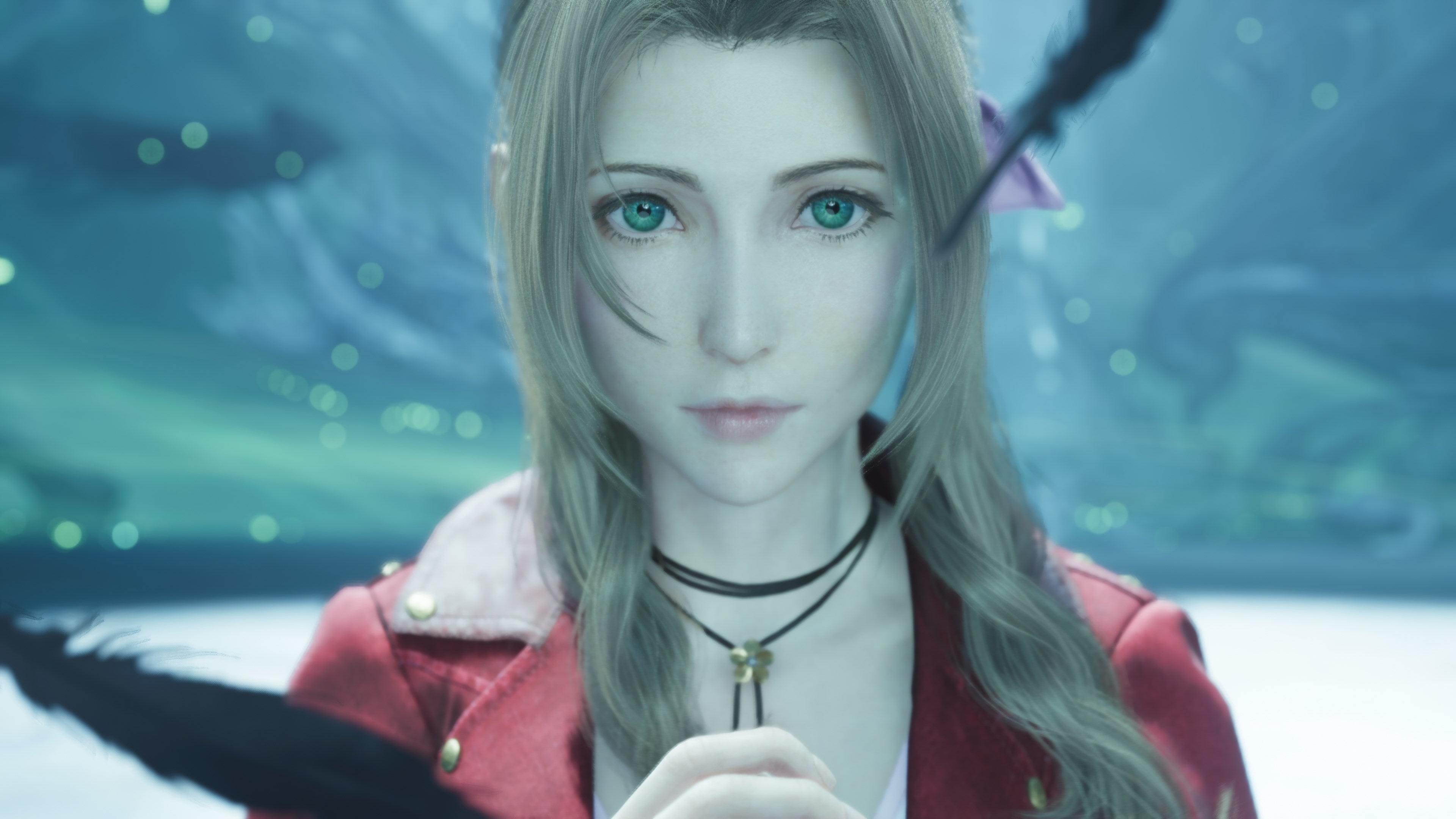 Aerith cầu nguyện trong Final Fantasy 7 Rebirth