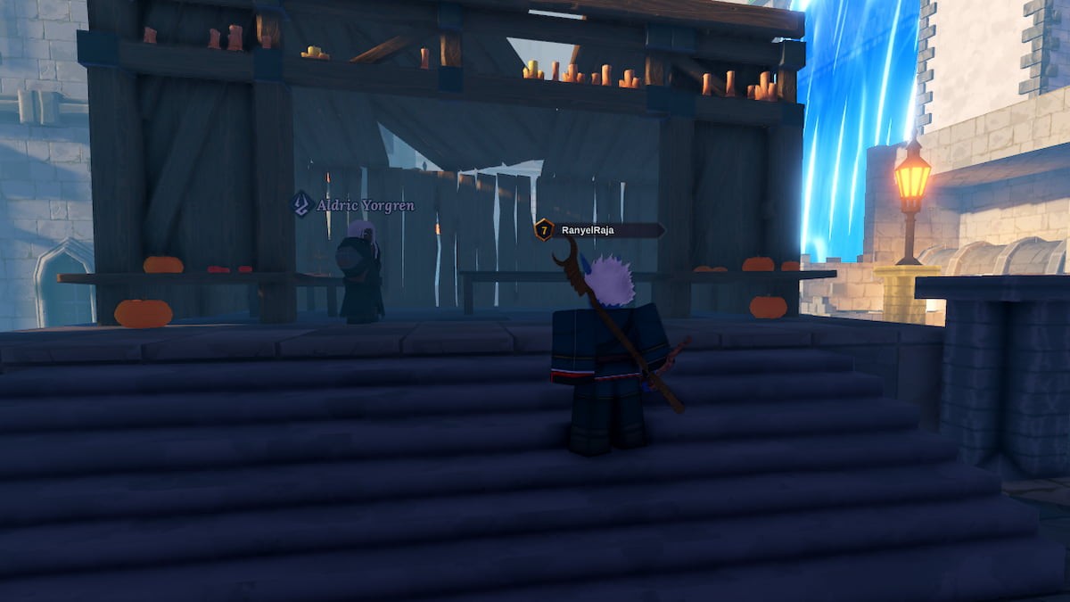 Aldric Yorgren - NPC giao dịch bằng Faction Token tại Virdis Town trong Devas of Creation