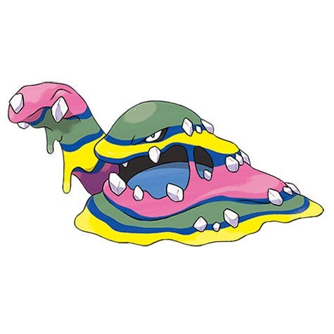Alolan Muk hệ Độc Bóng tối - Khắc tinh Tâm linh và Ma trong Kanto Cup