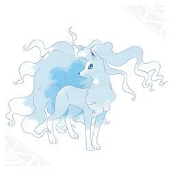 Alolan Ninetales lông trắng uyển chuyển hệ Băng Tiên trong Pokemon Go