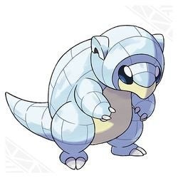 Alolan Sandshrew dạng lều tuyết hệ Băng Thép trong Pokemon Go