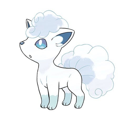 Alolan Vulpix trong Pokémon Go - mục tiêu Thử thách Bộ sưu tập Trắng