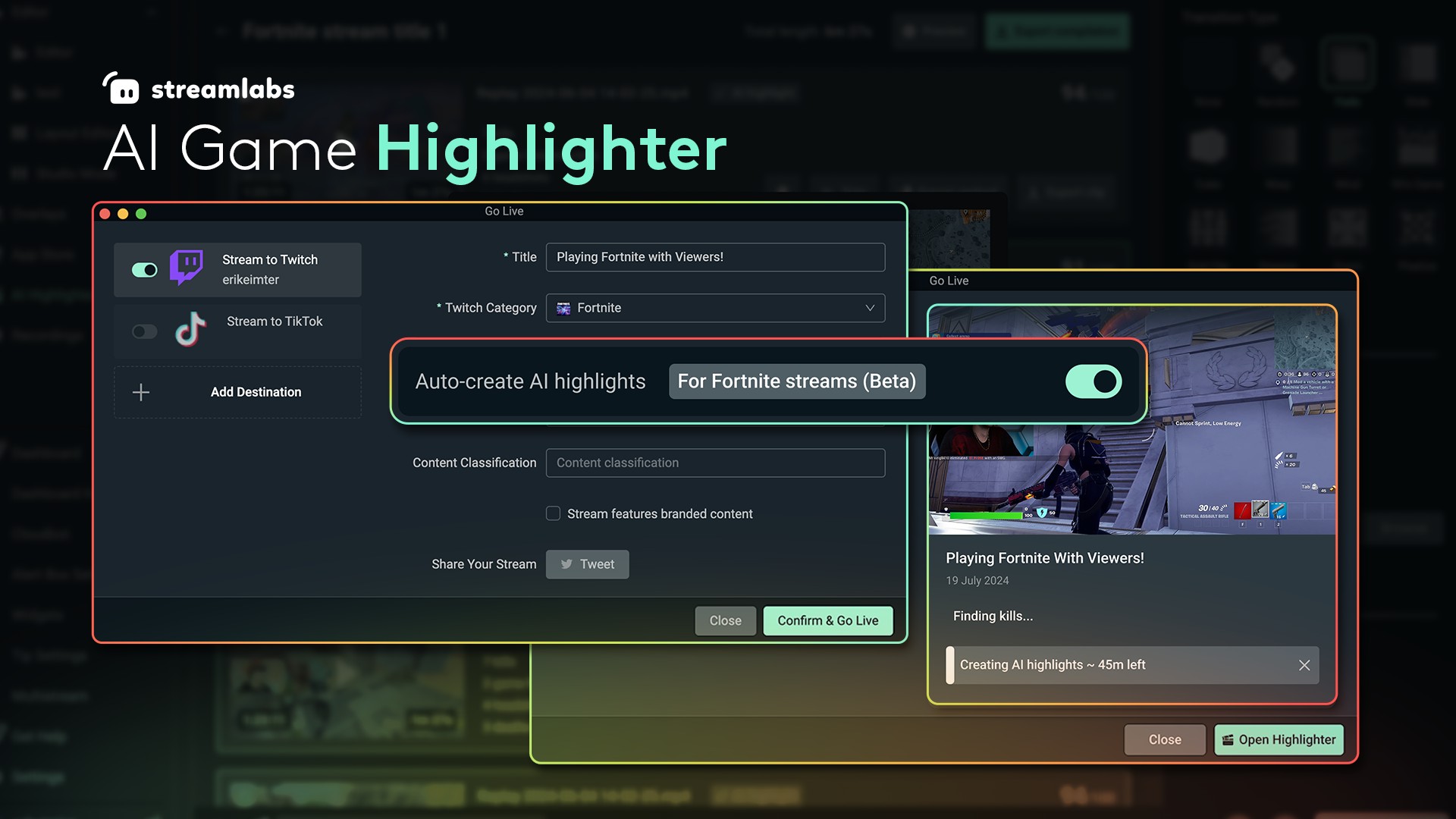 Ảnh chụp màn hình AI Game Highlighter
