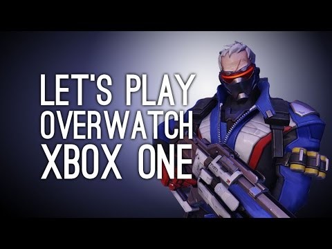Ảnh chụp màn hình gameplay Overwatch với giao diện người chơi và cảnh chiến đấu