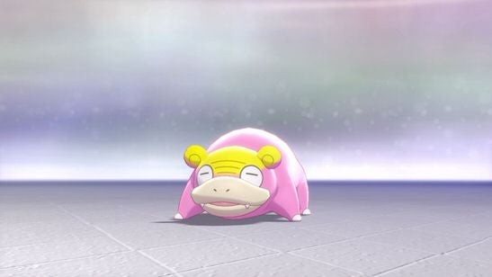 Artwork Galarian Slowpoke với biểu cảm ngơ ngác đặc trưng
