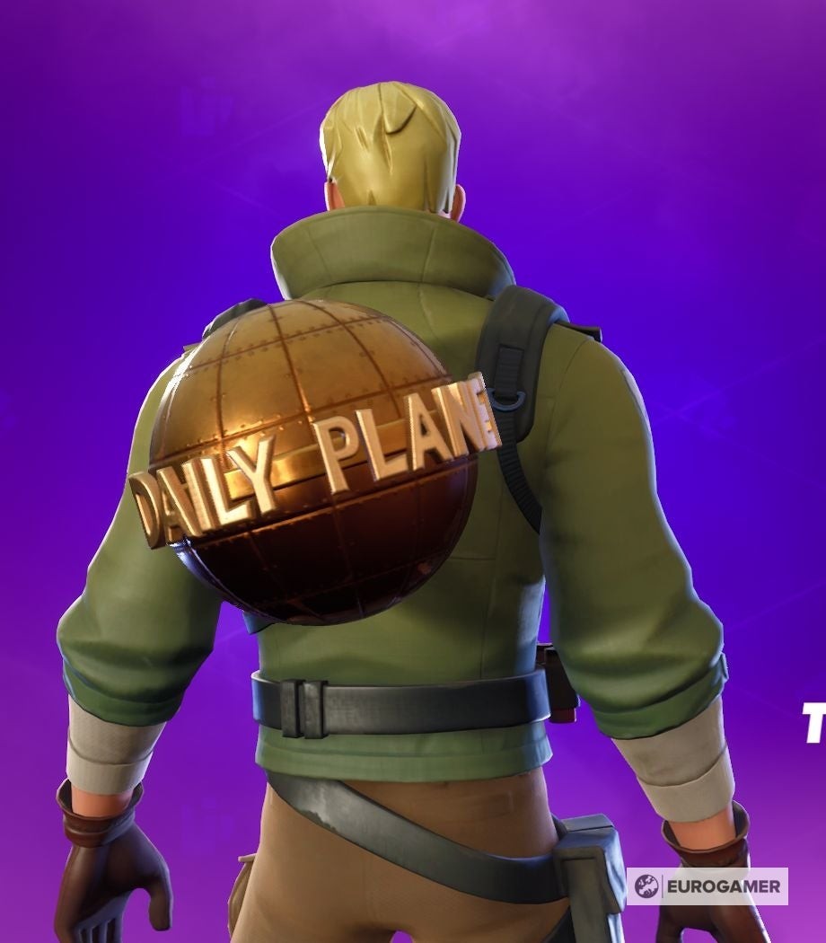 Back bling The Daily Planet trong Fortnite