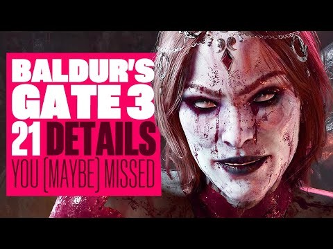 Baldur's Gate 3 secrets and details