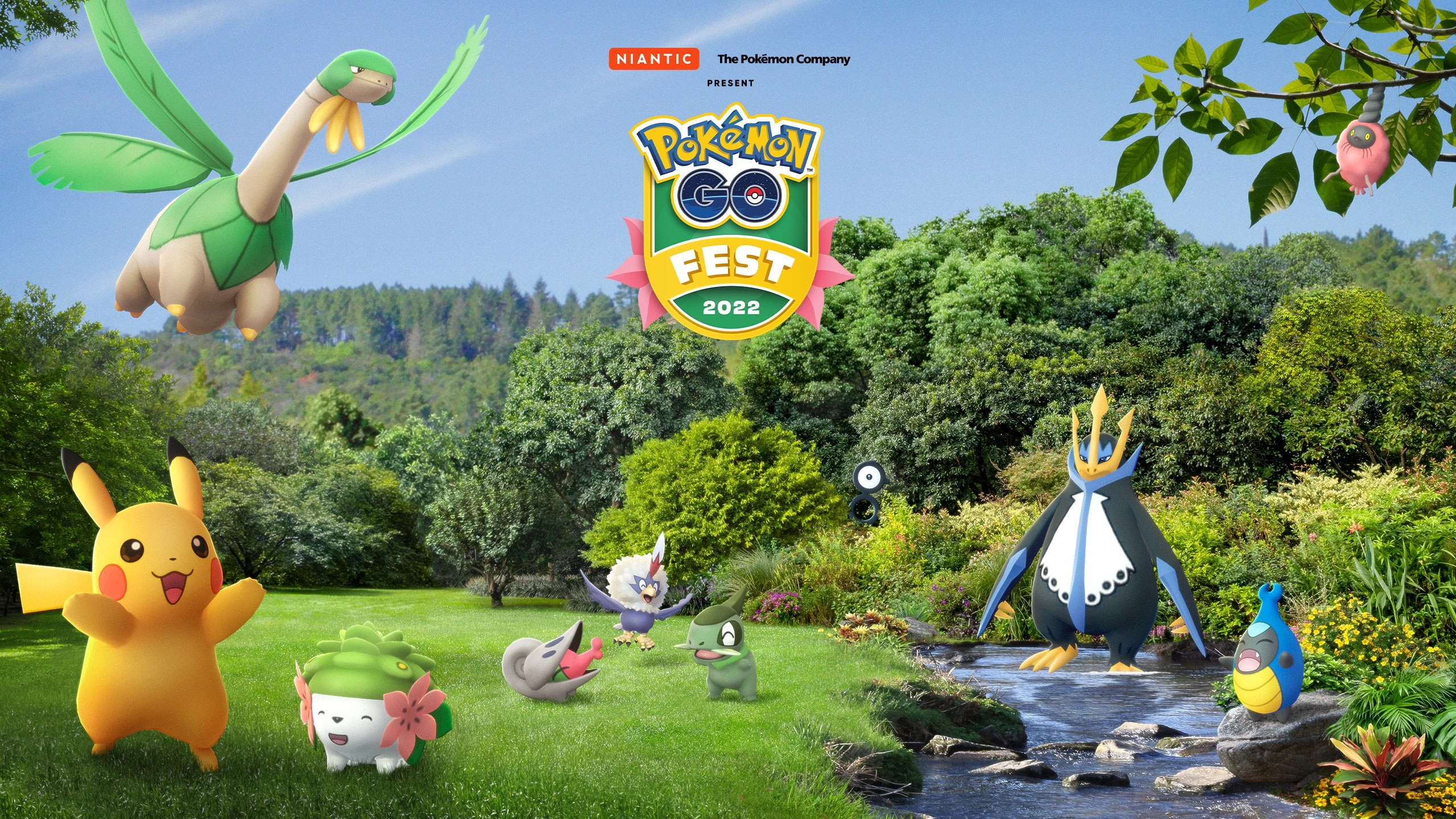 Banner sự kiện Pokémon Go Fest 2022
