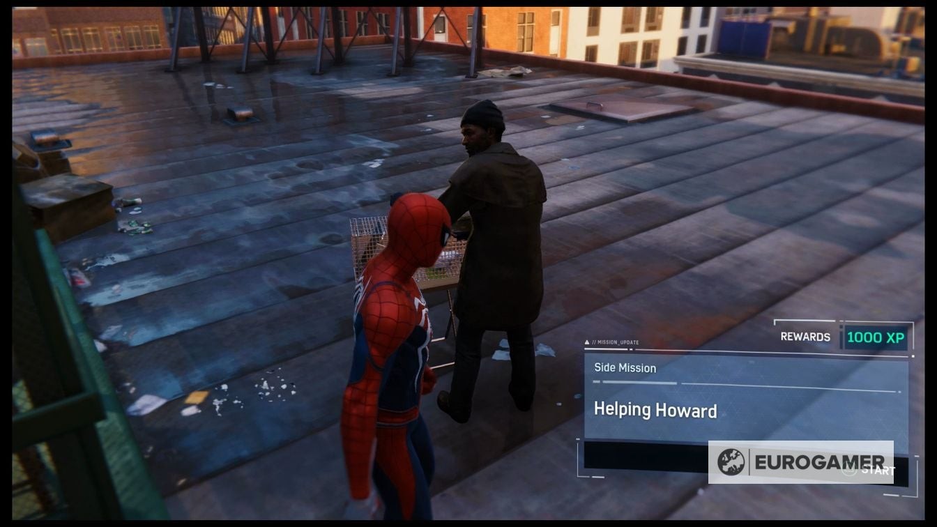 Bắt Pigeons trong Spider-Man