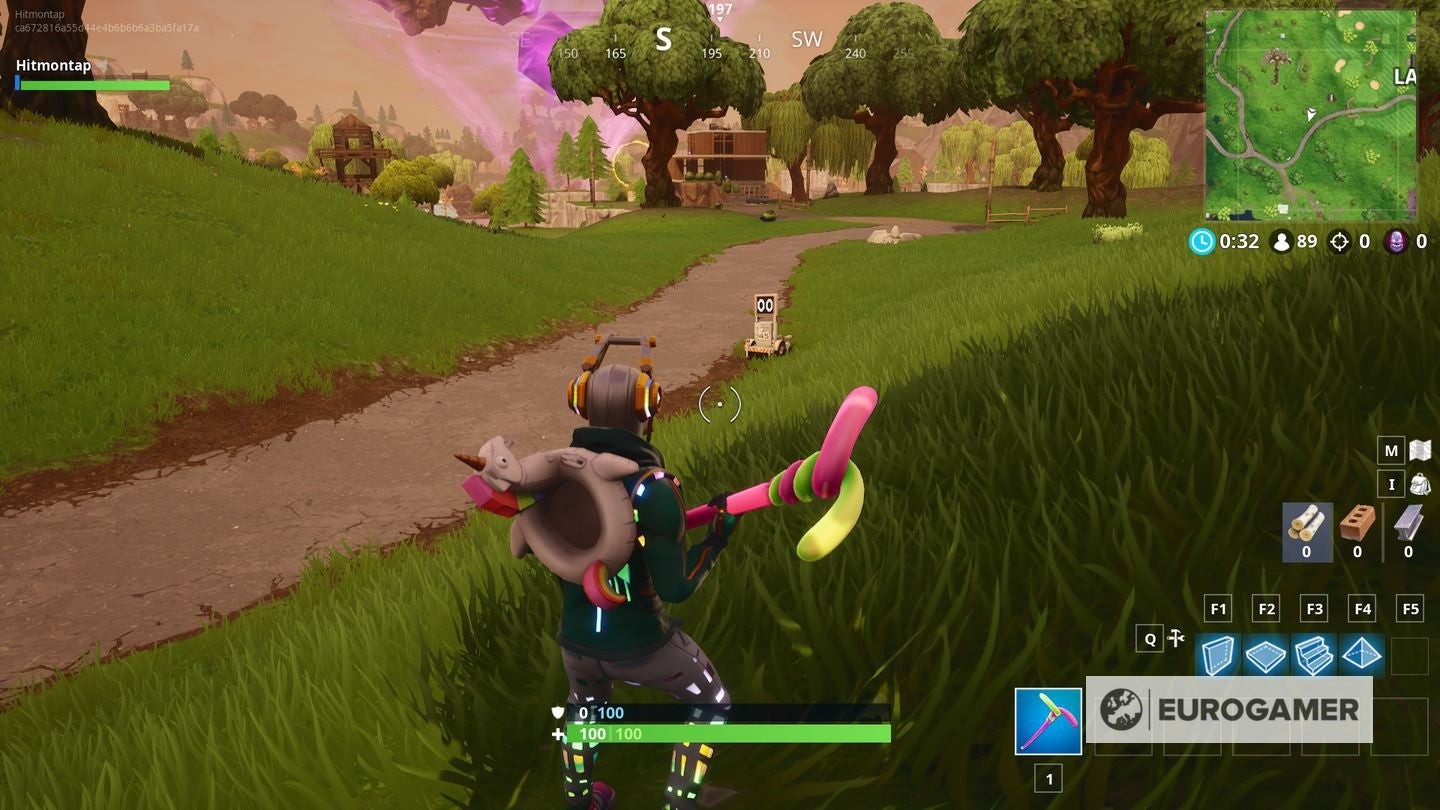 Biển báo Radar Fortnite gần Lazy Links