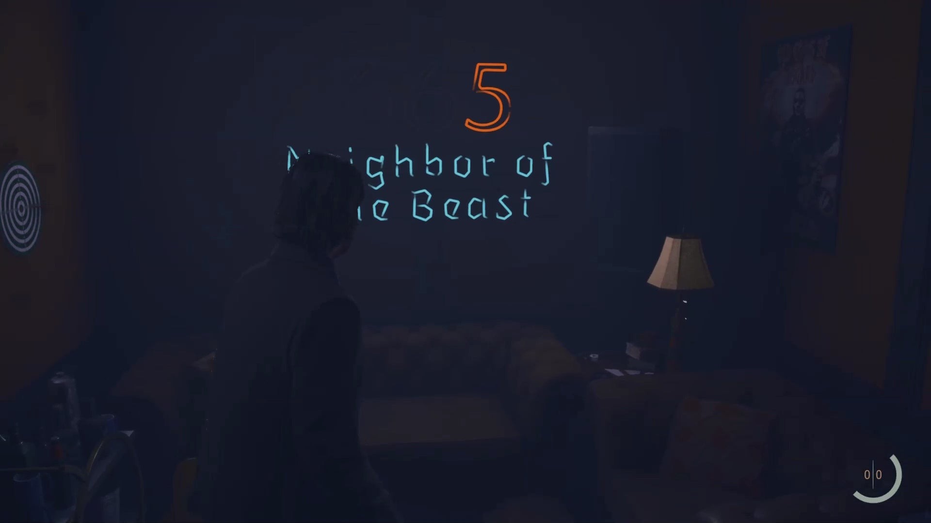 Biển hiệu neon Old Gods of Asgard nhấp nháy gợi ý mã cửa 565