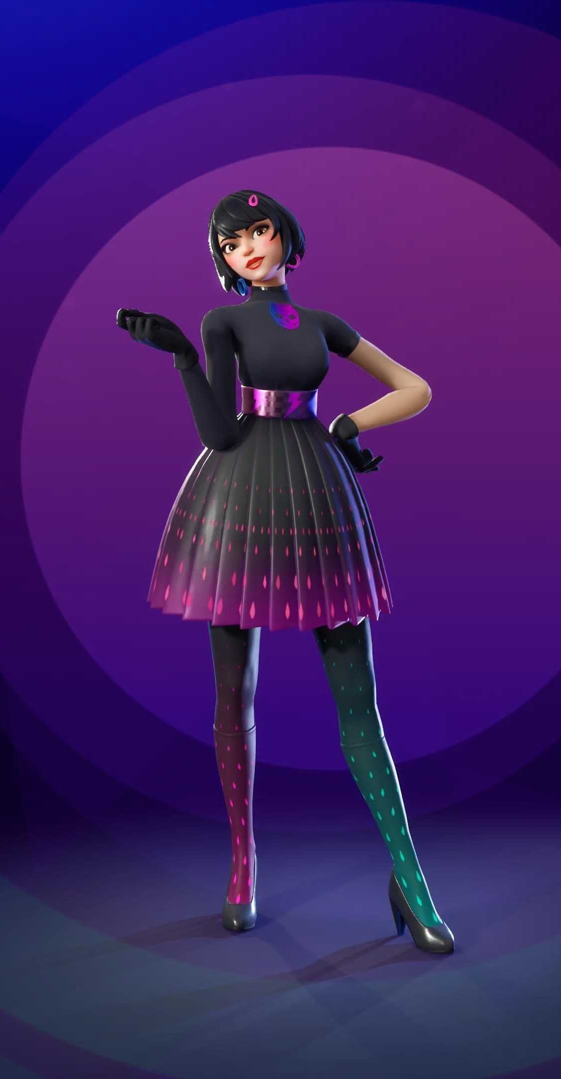 Biến thể Evie Neon Couture sặc sỡ