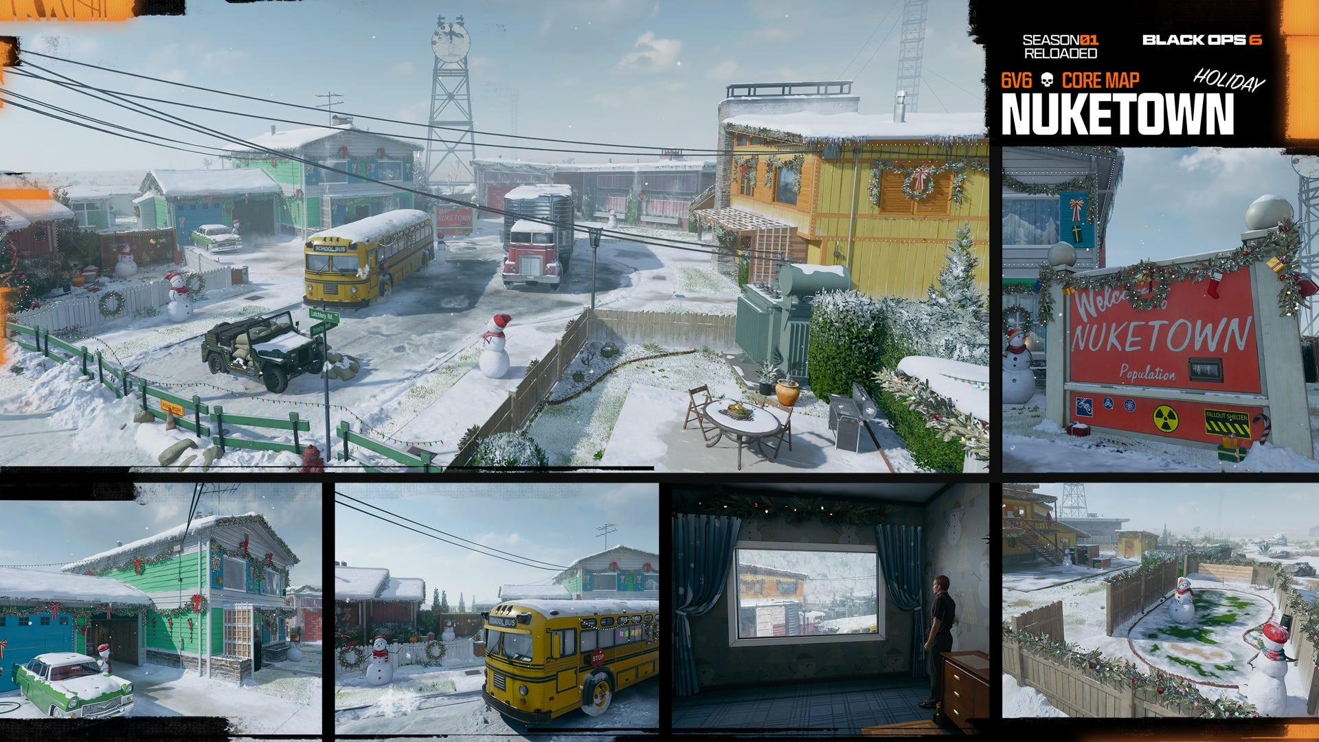 Biến thể Holiday Nuketown sắp ra mắt trong Black Ops 6 Season 1