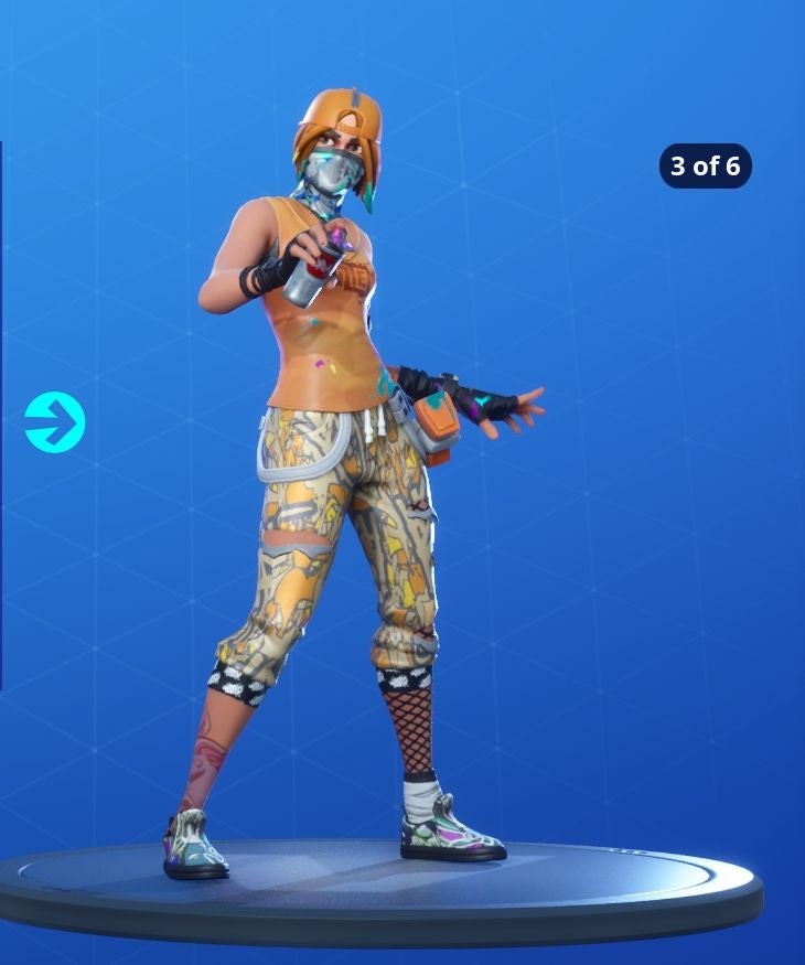 Biến thể skin Titled Teknique Fortnite Mùa 10 áo khoác vàng