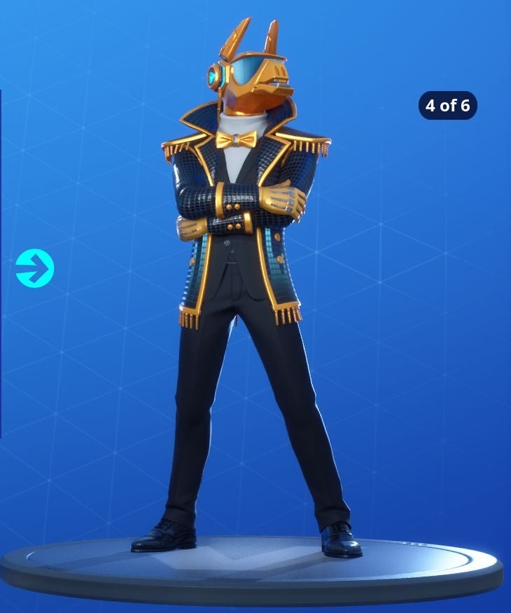 Biến thể skin Yond3r Fortnite Mùa 10 áo đen