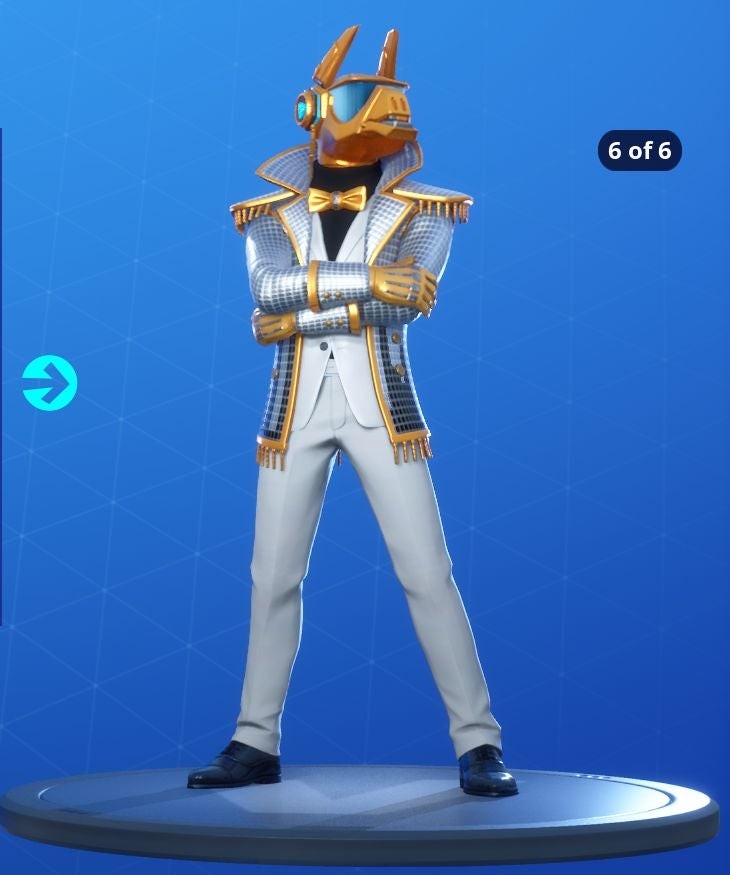 Biến thể skin Yond3r Fortnite Mùa 10 áo trắng