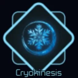 biểu tượng kỹ thuật nguyền rủa Cryokinesis trong Jujutsu Infinite