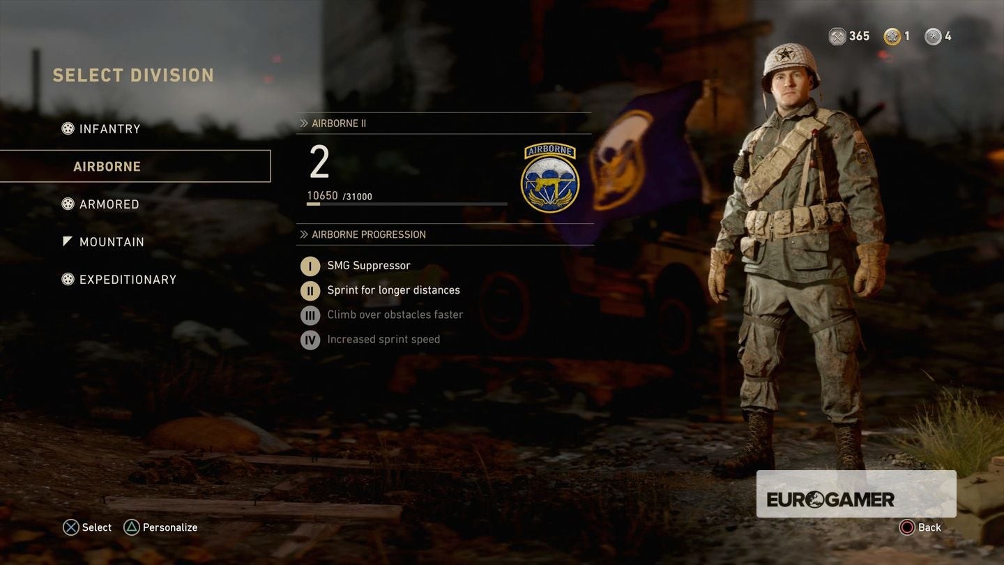 Biểu tượng Sư đoàn Không vận Airborne trong CoD WW2