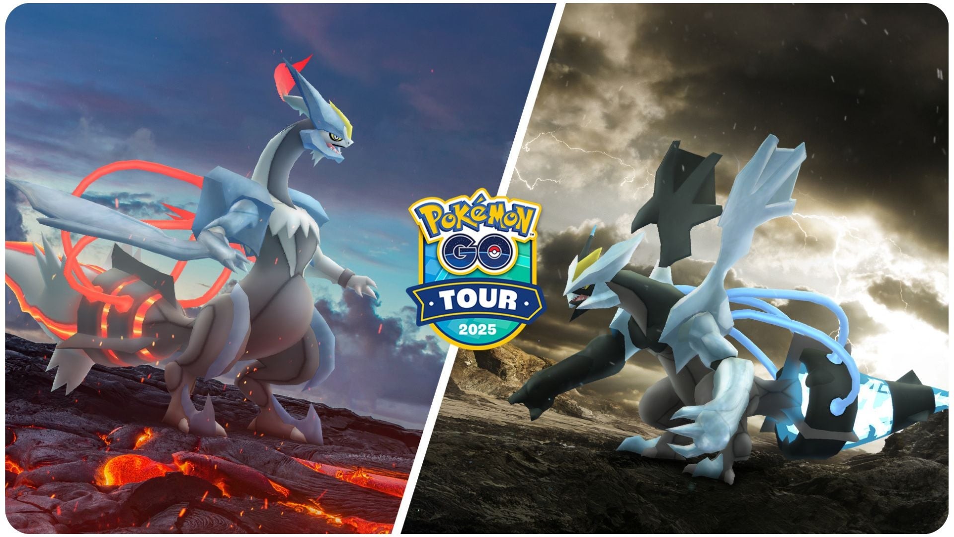 Black Kyurem và White Kyurem trong sự kiện Go Tour Unova