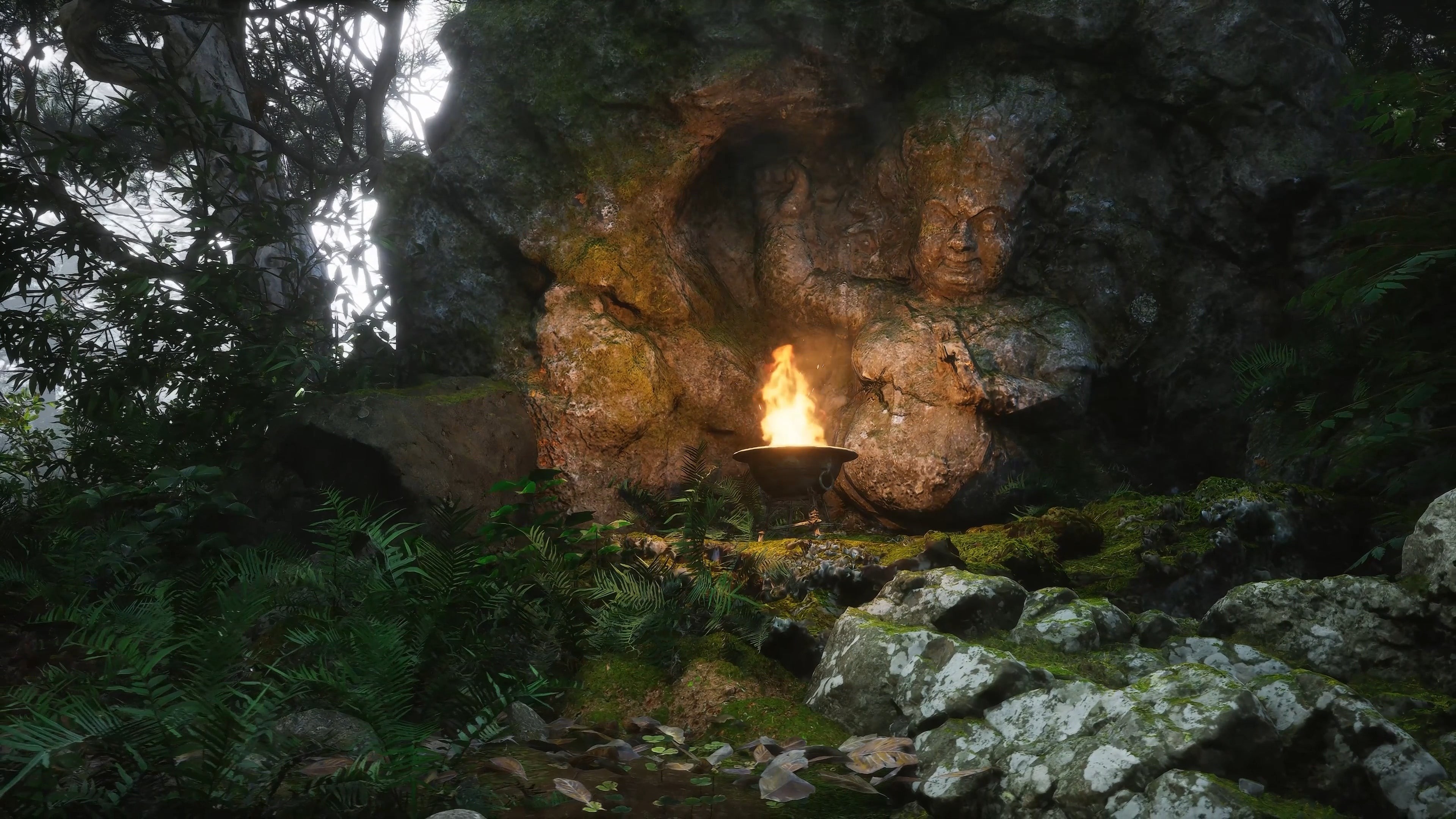 Black Myth: Wukong với ánh sáng ray-traced