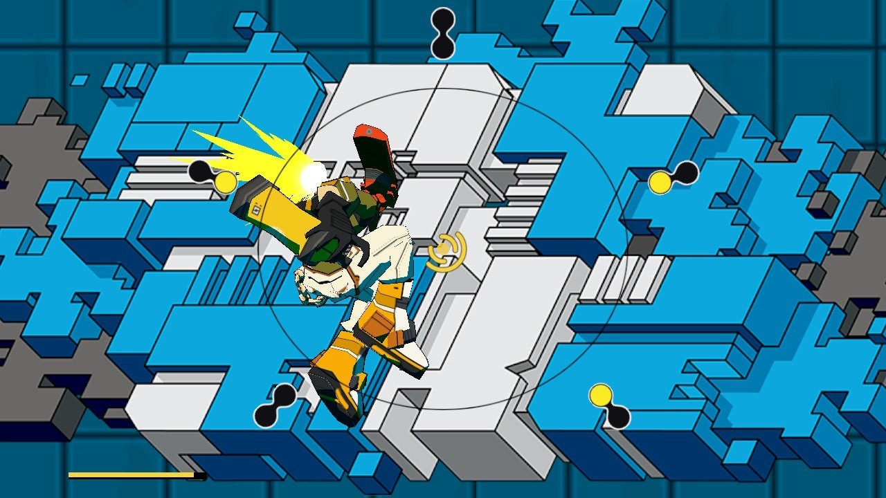Bomb Rush Cyberfunk: Chuẩn bị đặt graffiti.