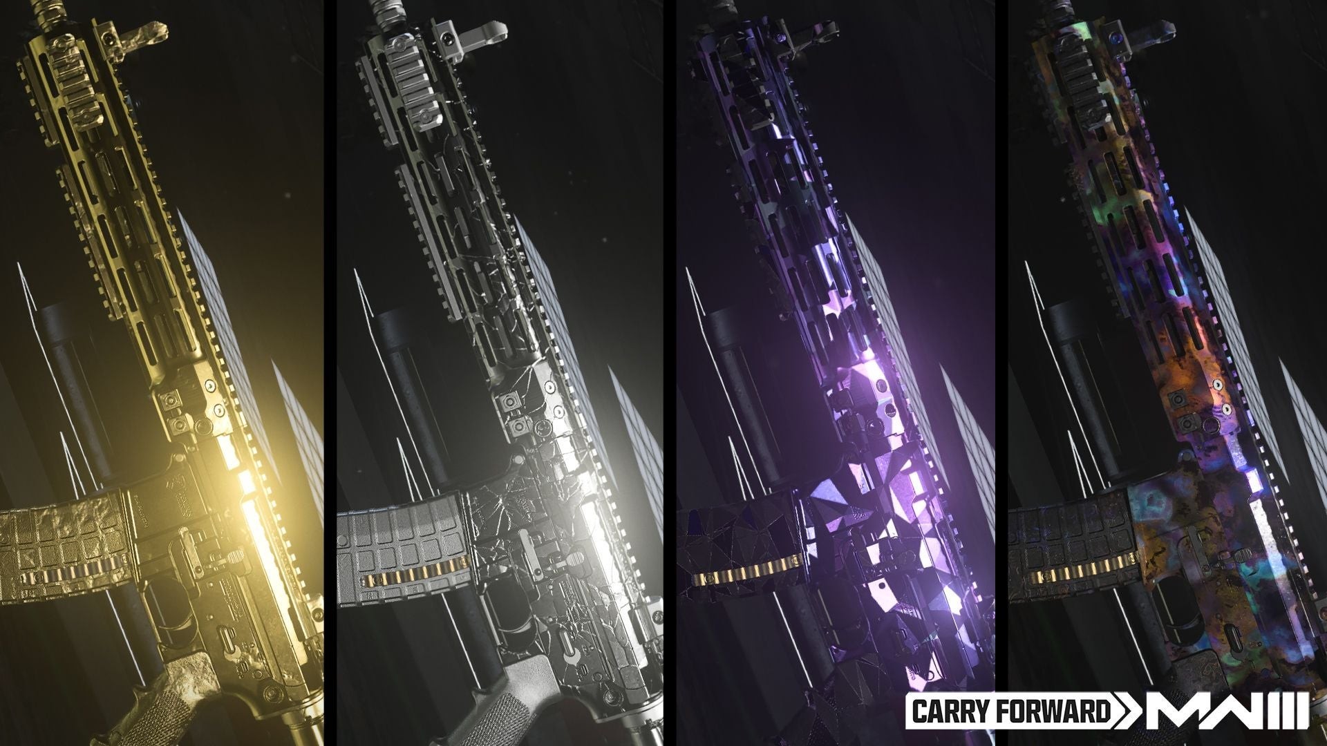 Bốn Mastery Camo Multiplayer của Modern Warfare 2 được chuyển tiếp: Gold, Platinum, Polyatomic và Orion