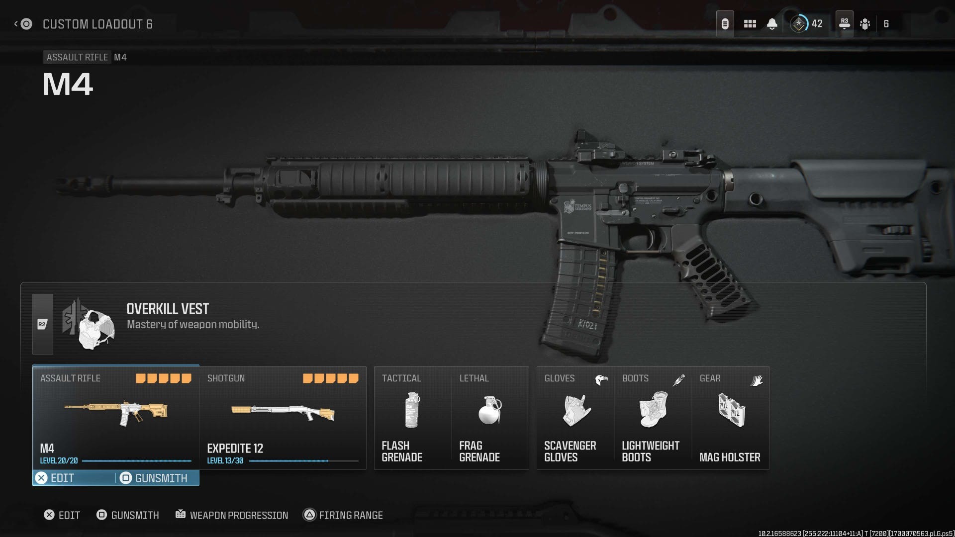 Build class M4 hoàn chỉnh đề xuất cho Modern Warfare 3