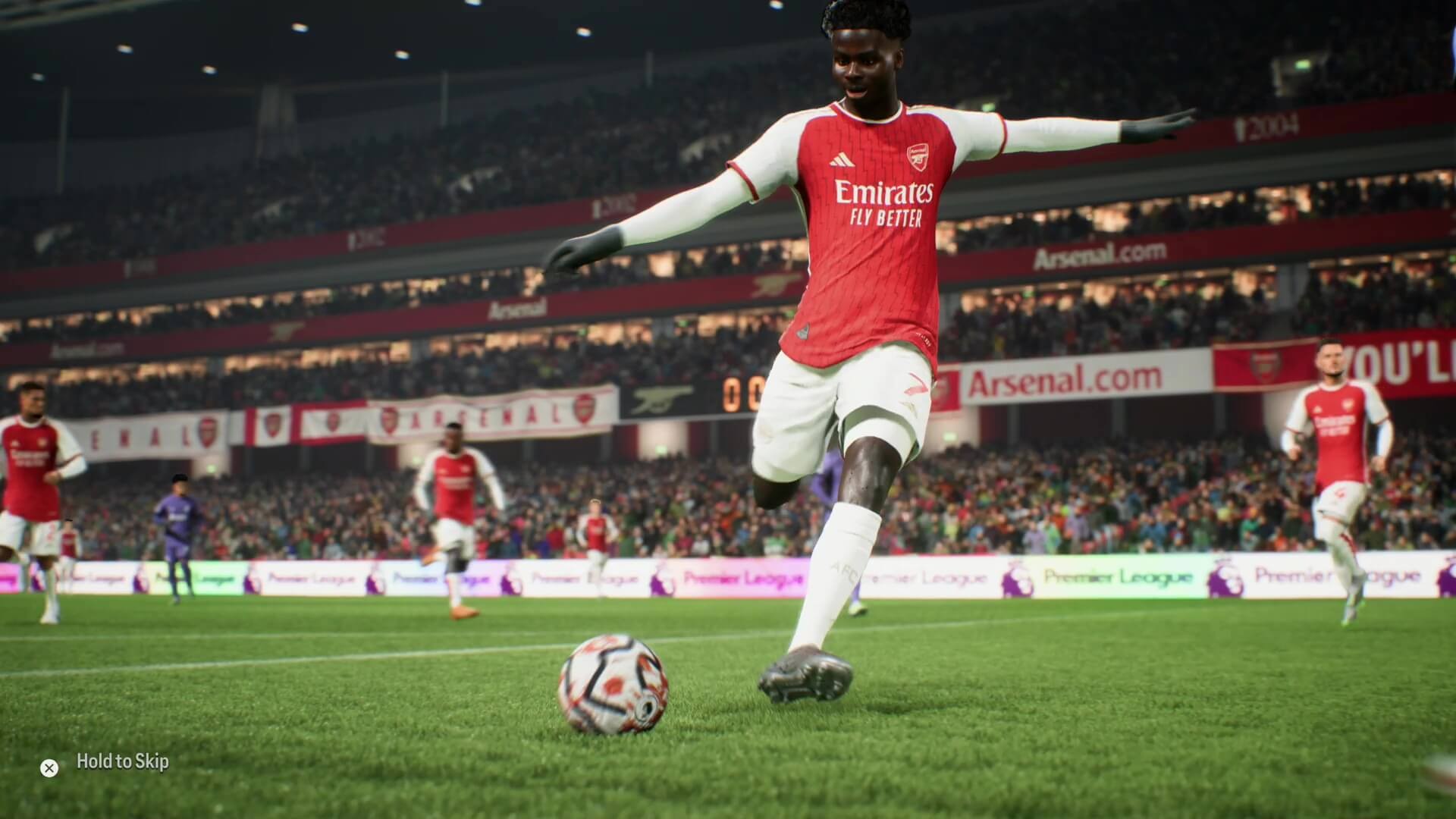 Bukayo Saka (Arsenal) - một wonderkid đáng chú ý trong FC 24 Career Mode