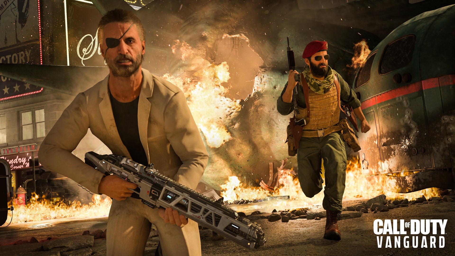 Các Operator phản diện Raul Menendez, Khaled Al-Asad, Gabriel T. Rorke, He Seraph Zhen-Zhen trong Warzone Season 5