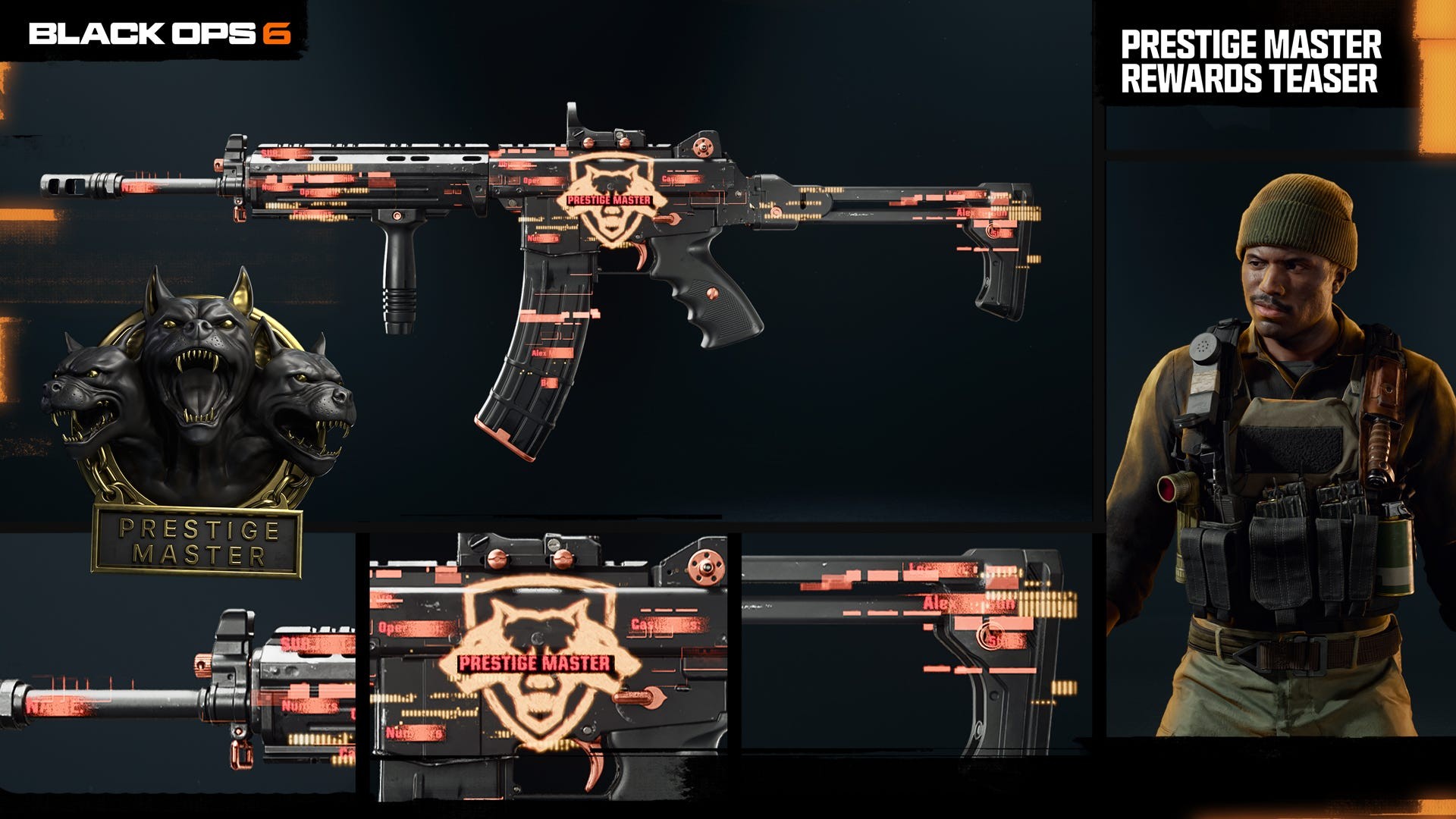Các phần thưởng Master Prestige hiện có trong Black Ops 6