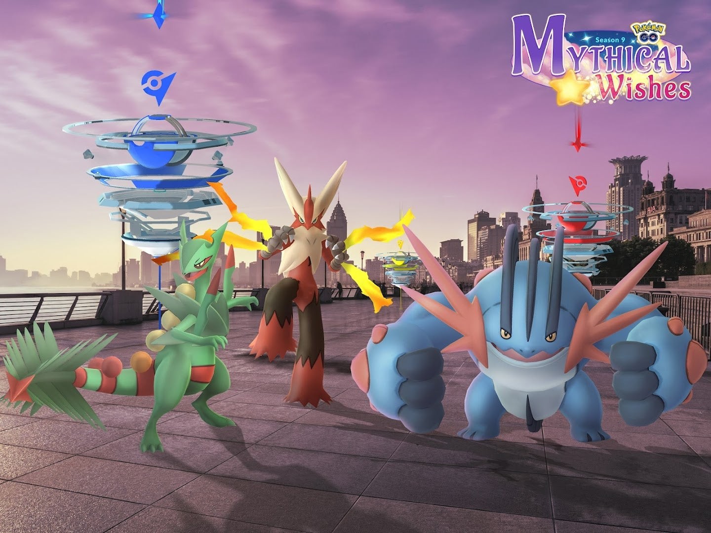 Các Pokémon Mega Evolution thế hệ 3 trong Pokémon Go bao gồm Mega Blaziken