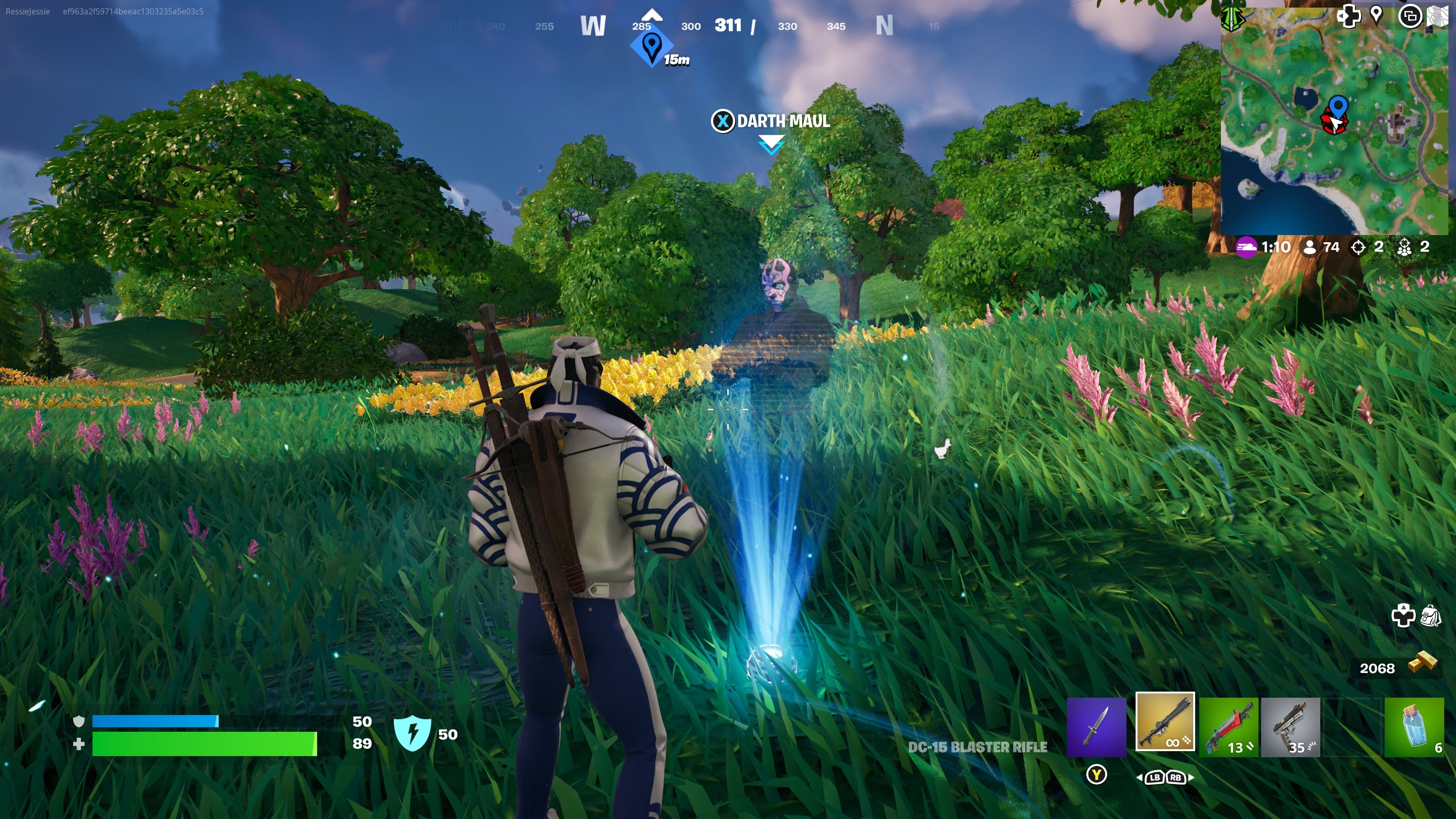 Cách lấy Lightsaber trong Fortnite năm 2023