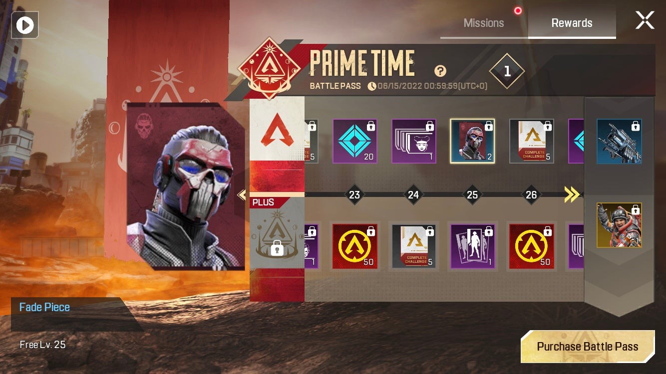 Cách nhận Fade miễn phí qua Battle Pass Apex Legends Mobile