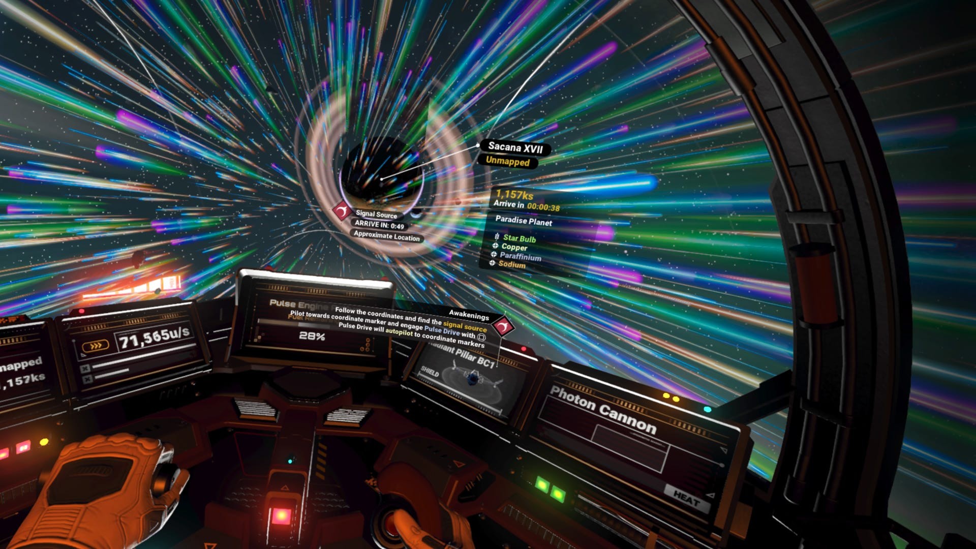 Cảm giác chơi No Man's Sky trên PSVR2