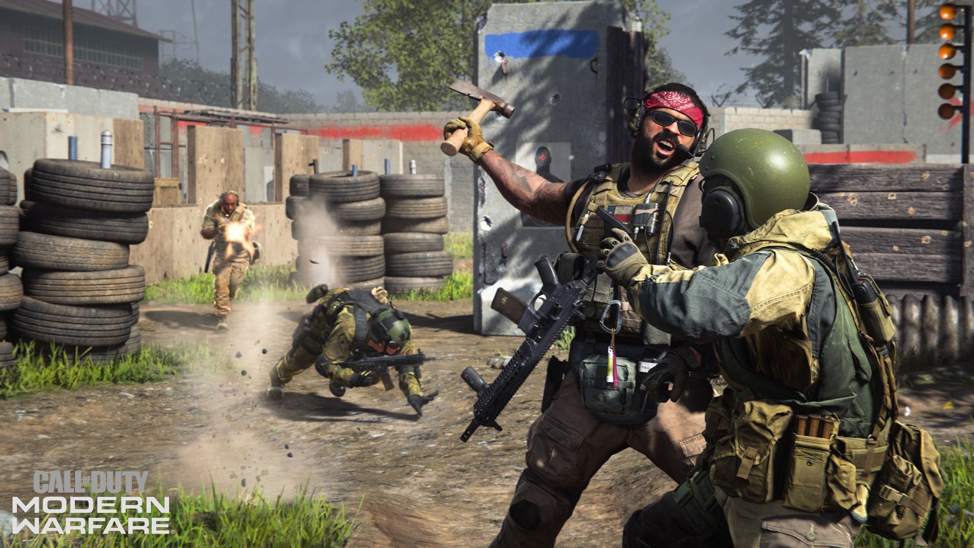 Cận cảnh hành động trong bản đồ Gunfight của Modern Warfare Alpha