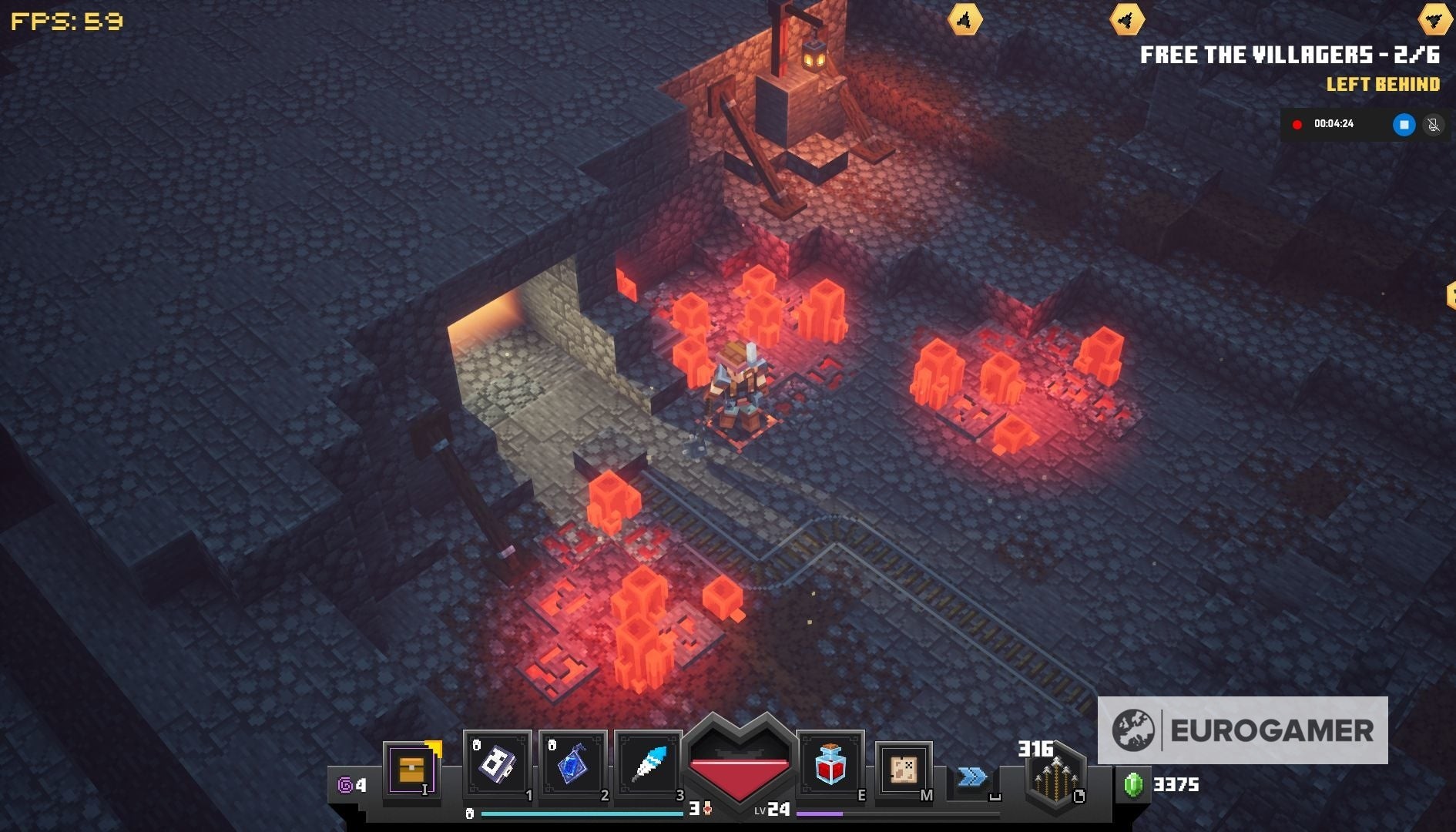 Cánh cửa dẫn đến Rune Redstone Mines