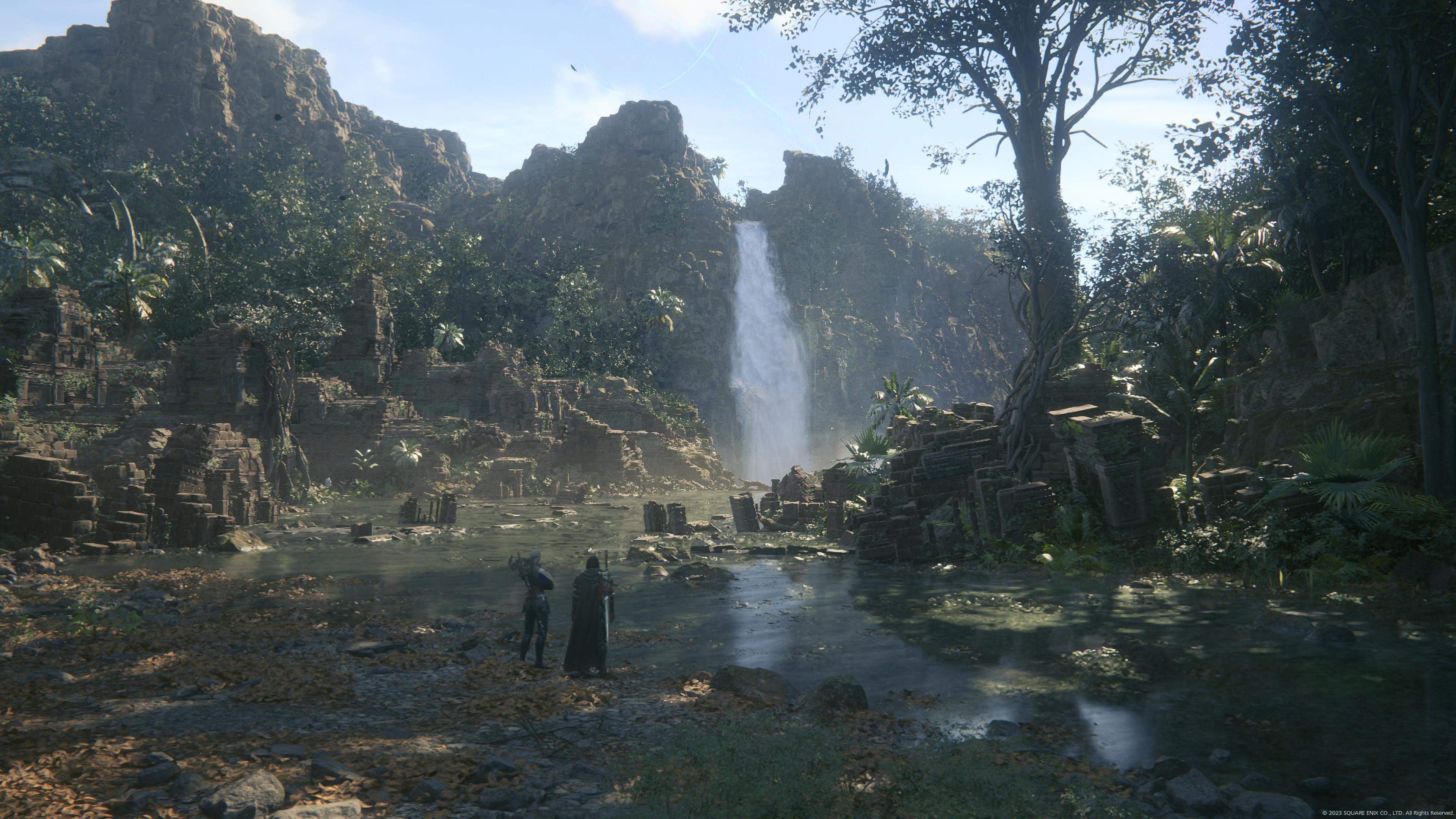 Cảnh quan tuyệt đẹp trong Final Fantasy 16