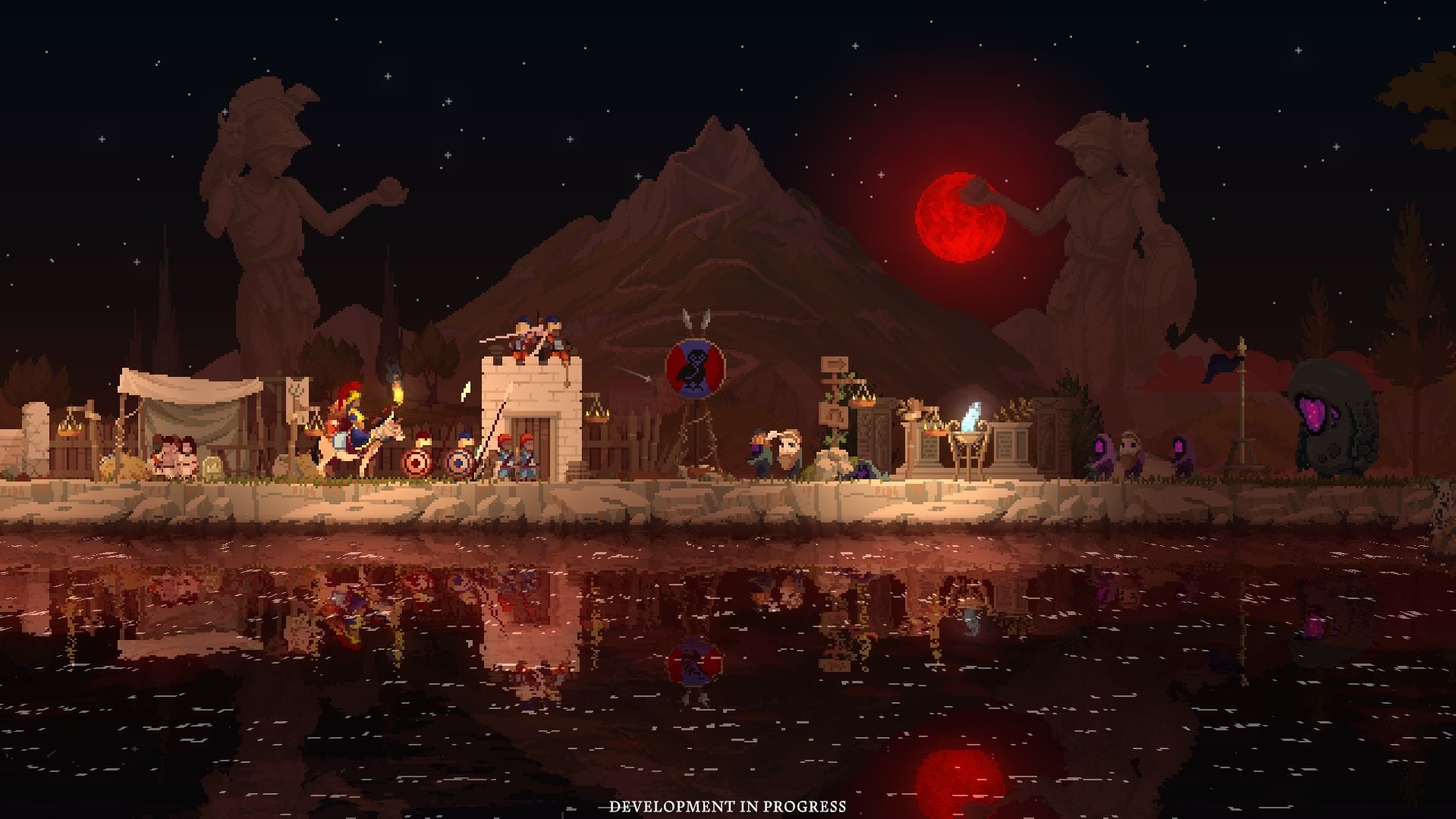 Cảnh tượng trong Kingdom Two Crowns: Call of Olympus