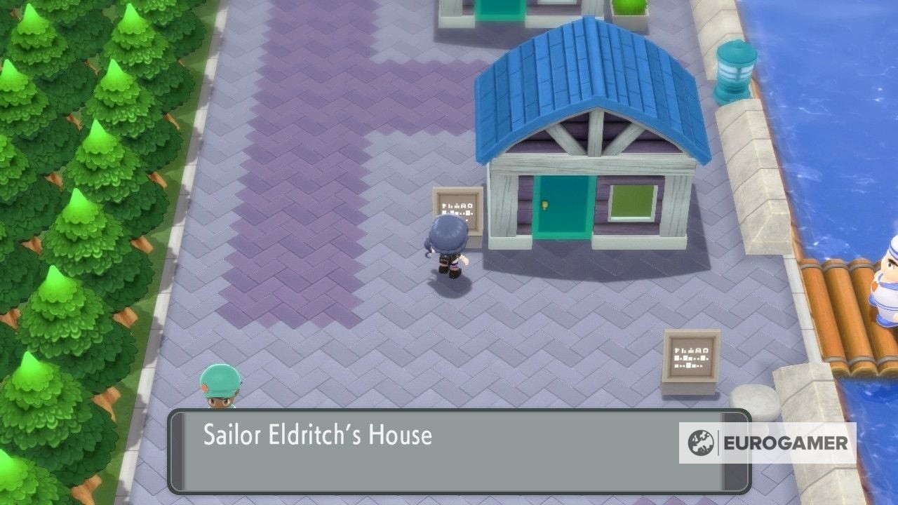 Cậu bé ngủ trong nhà của Sailor Eldritch