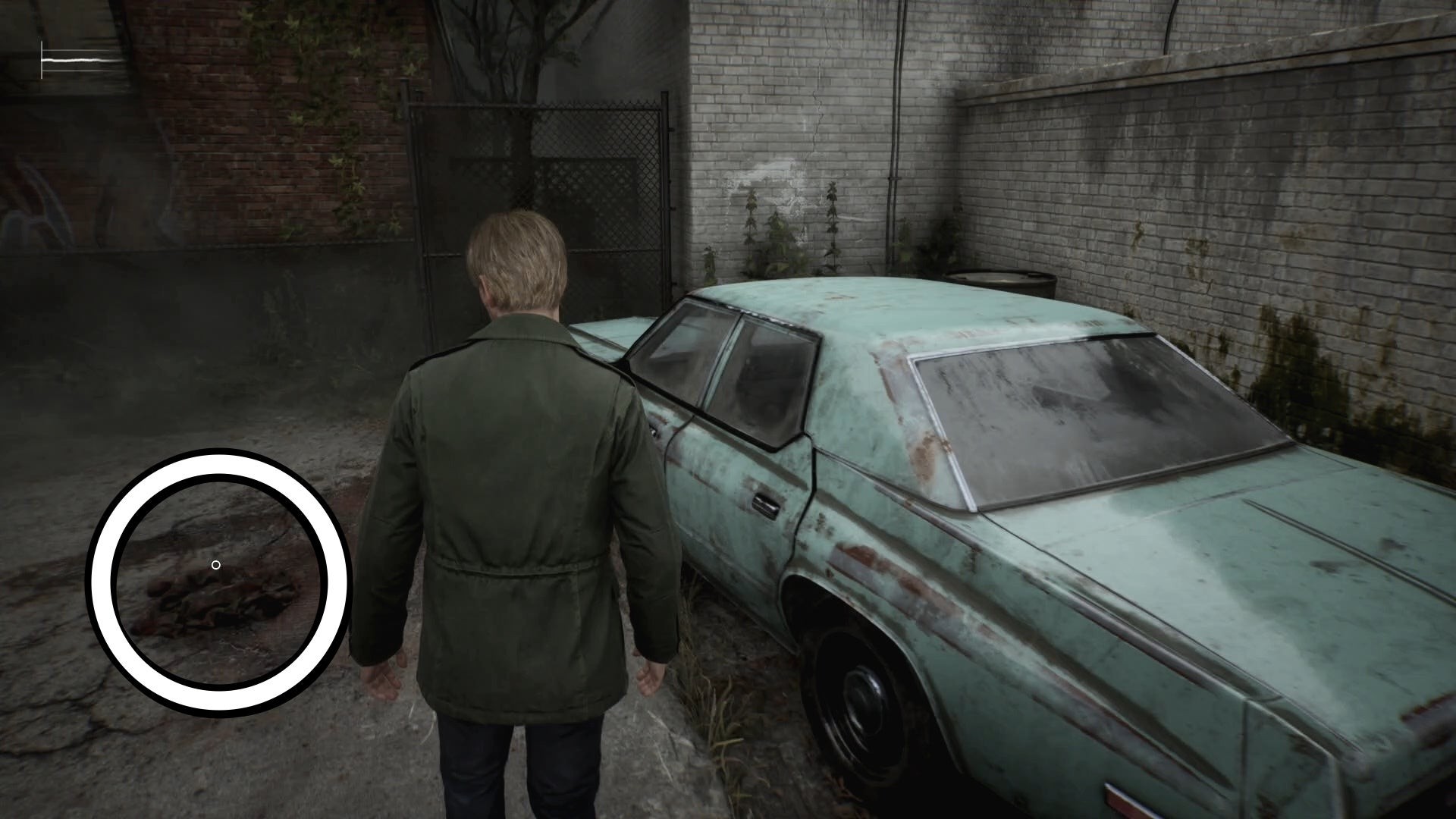 Chìa khóa Wood Side Apartments nằm trong đống quần áo bẩn trên mặt đất ở Silent Hill 2 Remake