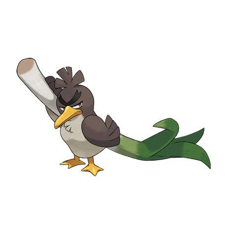 Chọn Galarian Farfetch'd làm Buddy để bắt đầu tiến hóa thành Sirfetch'd