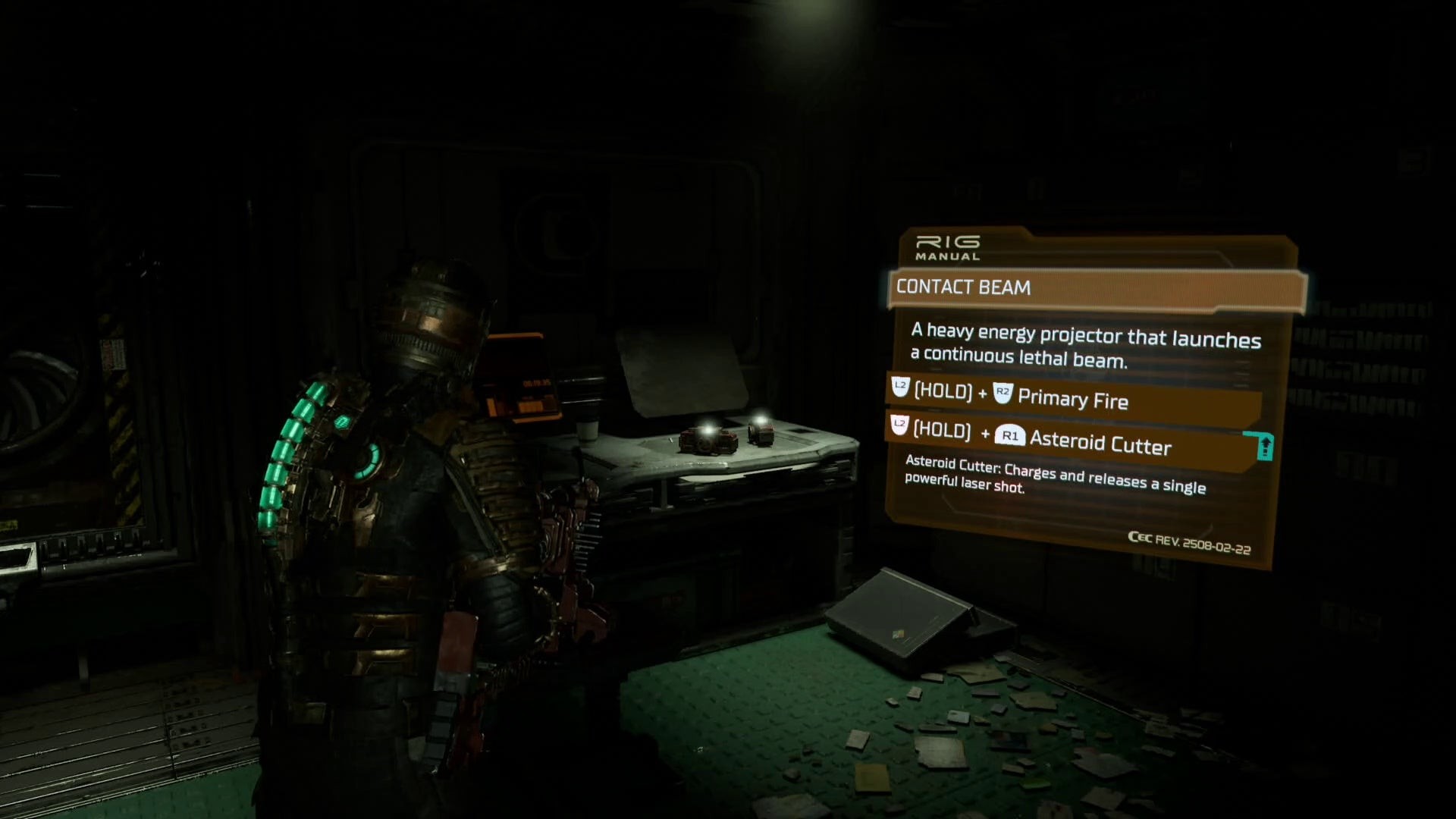 Contact Beam trong Dead Space