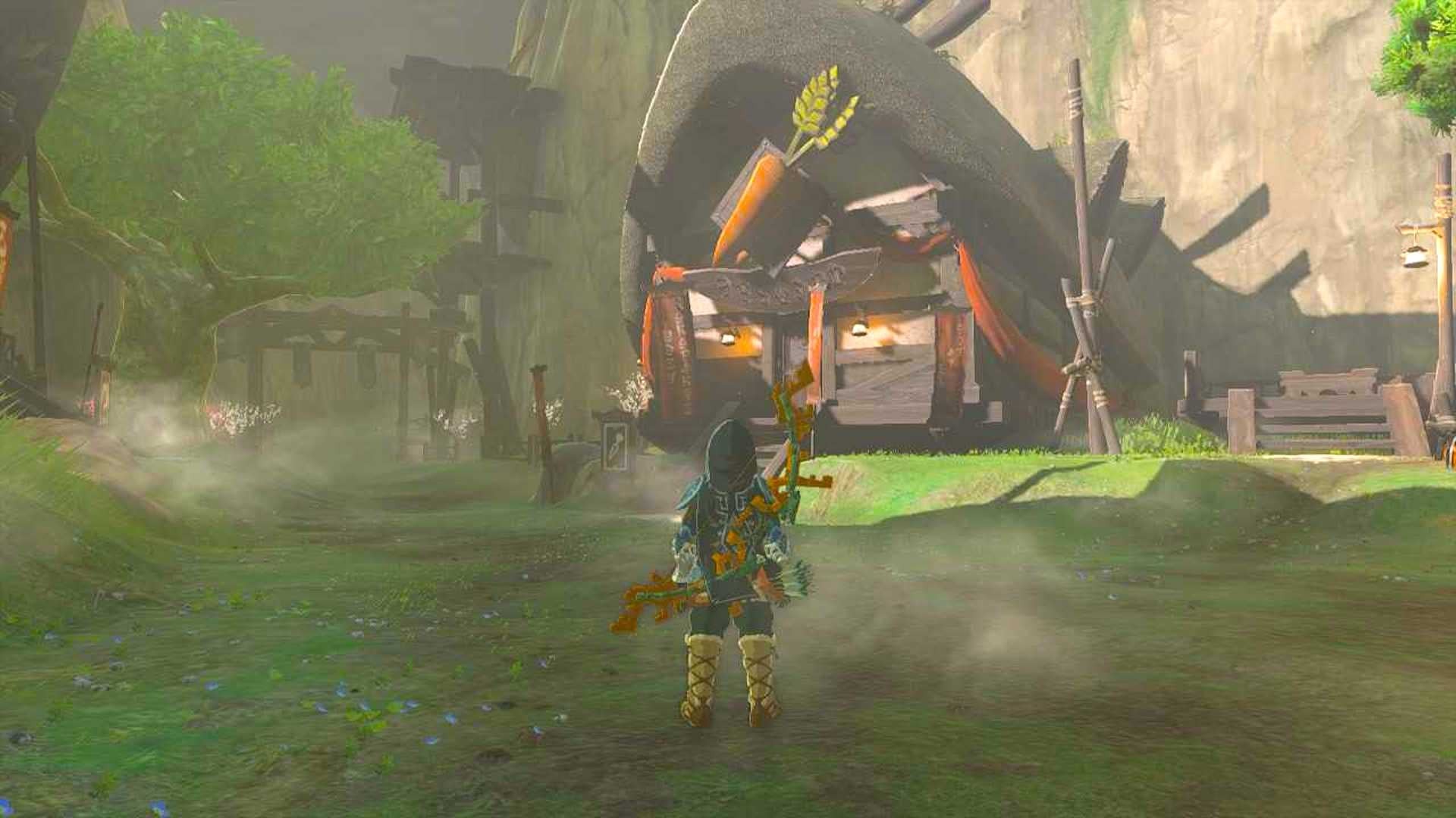 Cửa hàng tổng hợp tại Làng Kakariko trong Zelda: Tears of the Kingdom